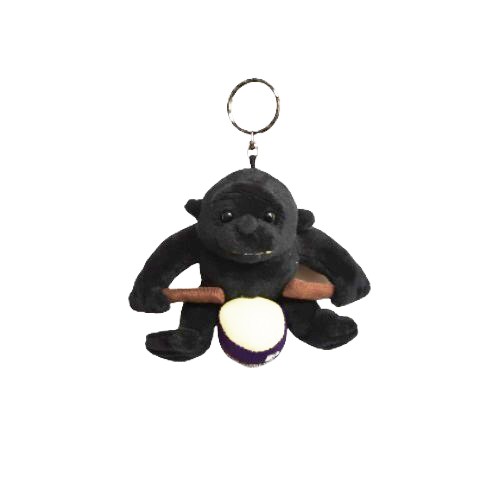 客制化黑猩猩绒毛玩具钥匙吊饰圈